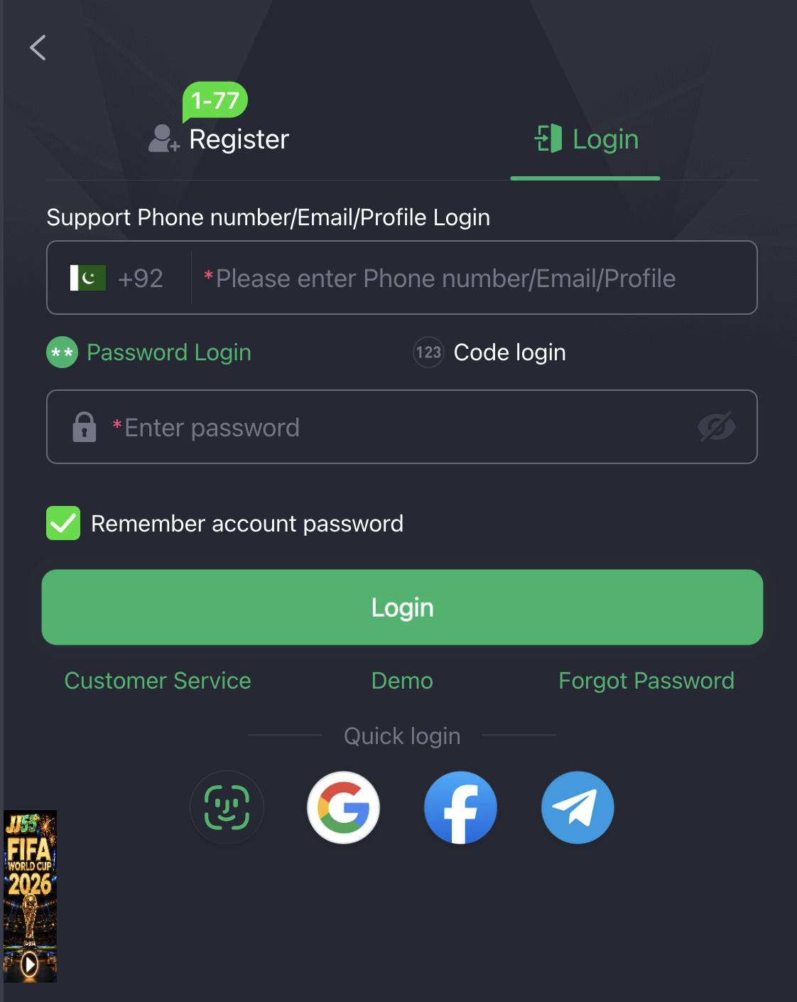jj55 login